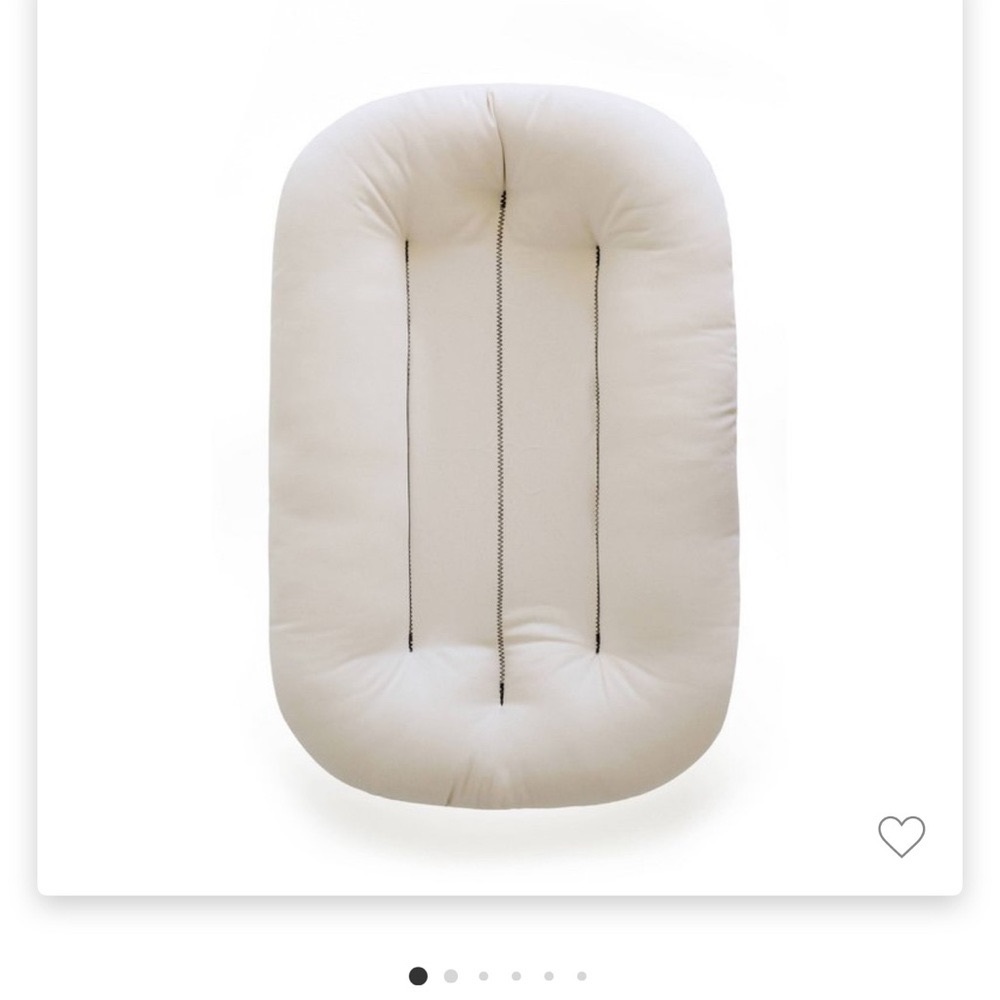 Snuggle me organic lounger
